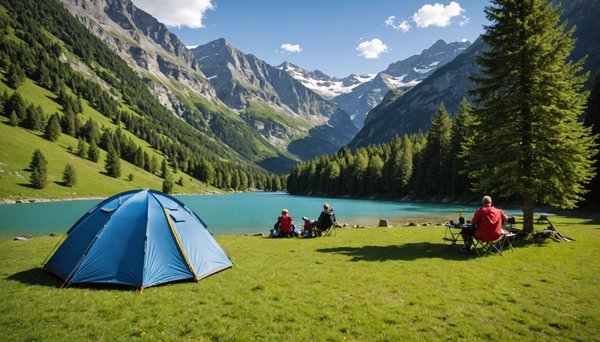Profitez de la savoie autrement au camping eden de la vanoise, entre lacs et montagnes