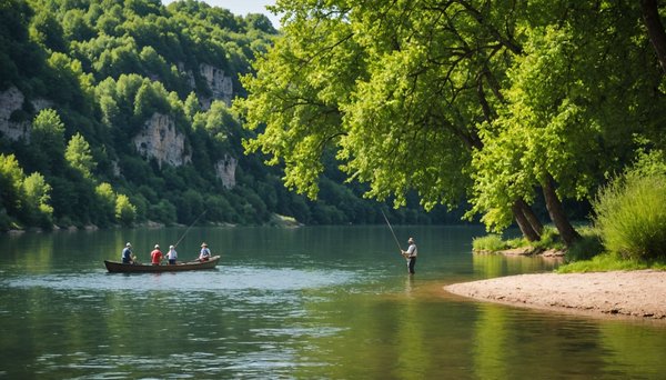 Où pêcher en dordogne pendant ses vacances ? nos bons plans