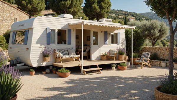 Sejour confortable en mobil home pres de nyons
